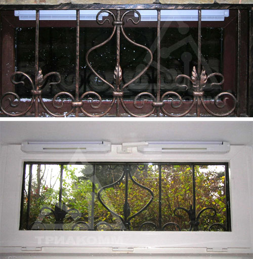 Приточные вентиляционные клапаны Аэрэко на окне снаружи и внутри квартиры