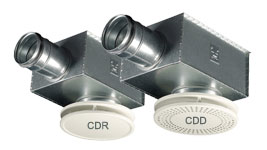 Круглые потолочные диффузоры CDR/CDD