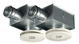 Круглые потолочные диффузоры CDK/CKP