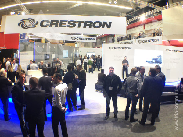 Стенд компании Crestron на выставке ISE 2013