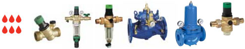 Фильтры, клапаны понижения давления, термостатические смесительные клапаны и другое оборудование Honeywell
