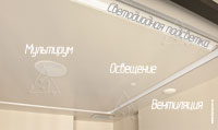 Фото систем мультирум, дежурного освещения, светодиодной подсветки, диффузора вентиляции в санузле квартиры