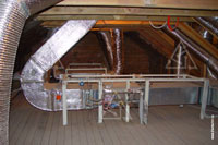 Фото 2-й приточной вентиляционной установки Remak с водяным калорифером