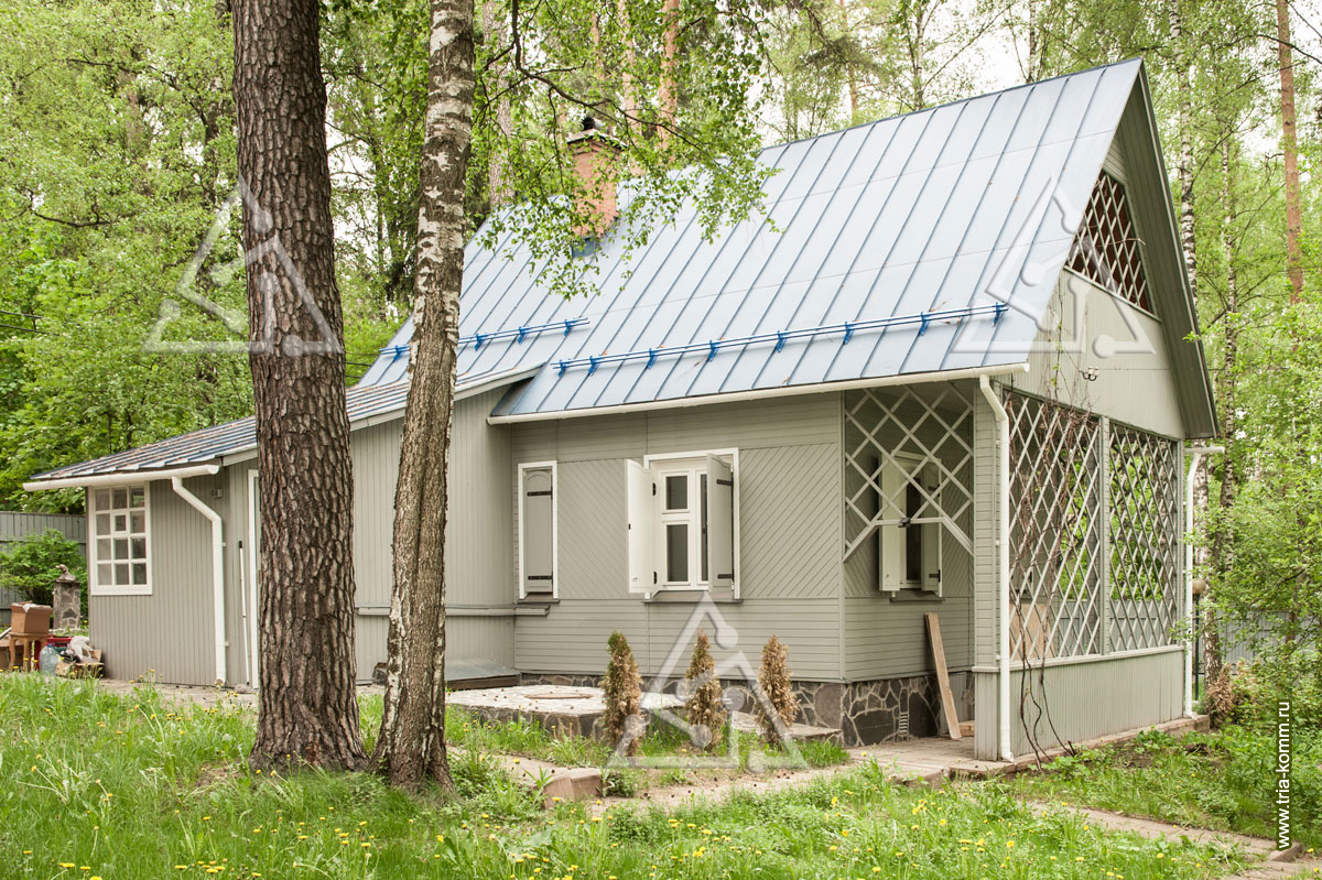 Частный загородный дом в Московской области, оборудованный инженерными системами