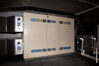 Вентиляционная установка с рекуперацией Swegon Gold установлена в подвале загородного дома