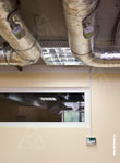 Фото воздуховодов для притока, вытяжки воздуха и пульта управления Kampmann Klimanaut Indoor 400 WRG