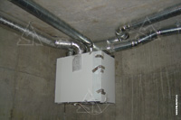 Приточно-вытяжная вентиляционная система Systemair для вентиляции технических помещений ресторана